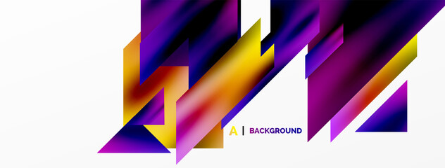 Modern trendy minimalist abstract background. Geometric pattern design, 3d and shadow effects. Vector Illustration