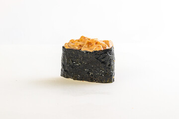 Japanese traditional sushi - spicy gunkan