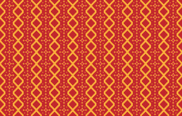 Abstract geometric and tribal patterns, usage design local fabric patterns, Design inspired by indigenous tribes. geometric Vector illustration