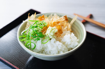 シンプルなワサビ丼