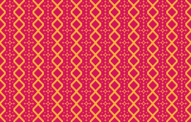 Abstract geometric and tribal patterns, usage design local fabric patterns, Design inspired by indigenous tribes. geometric Vector illustration