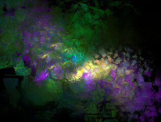 Imaginatory fractal abstract background Image