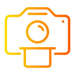 Instant Camera gradient icon