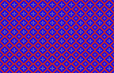 
Abstract geometric and tribal patterns, usage design local fabric patterns, Design inspired by indigenous tribes. geometric Vector illustration
