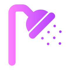 Shower gradient icon