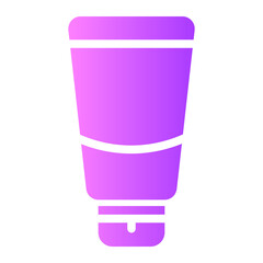 Sunscreen gradient icon