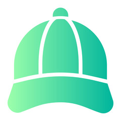 Cap gradient icon