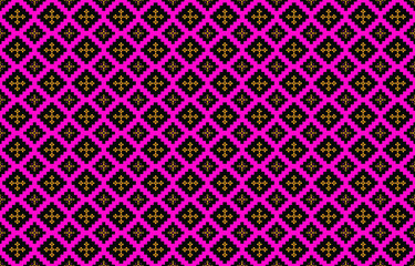 Abstract geometric and tribal patterns, usage design local fabric patterns, Design inspired by indigenous tribes. geometric Vector illustration