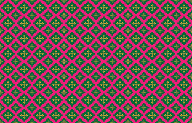 Abstract geometric and tribal patterns, usage design local fabric patterns, Design inspired by indigenous tribes. geometric Vector illustration
