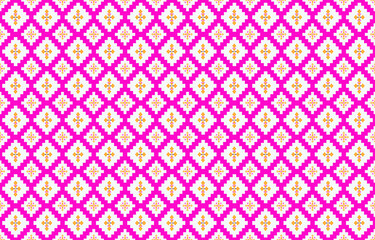 Abstract geometric and tribal patterns, usage design local fabric patterns, Design inspired by indigenous tribes. geometric Vector illustration