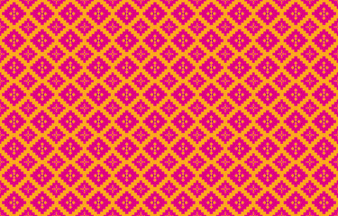 Abstract geometric and tribal patterns, usage design local fabric patterns, Design inspired by indigenous tribes. geometric Vector illustration