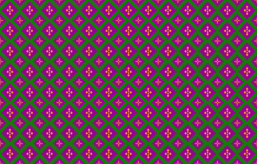 Abstract geometric and tribal patterns, usage design local fabric patterns, Design inspired by indigenous tribes. geometric Vector illustration