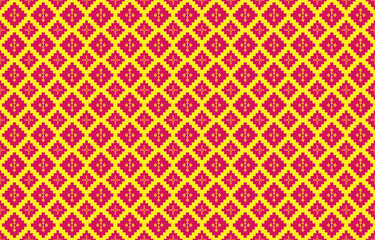 Abstract geometric and tribal patterns, usage design local fabric patterns, Design inspired by indigenous tribes. geometric Vector illustration
