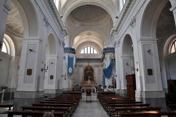 Ischia - Interno della Chiesa di Santa Maria di Portosalvo