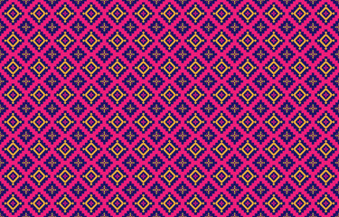 Abstract geometric and tribal patterns, usage design local fabric patterns, Design inspired by indigenous tribes. geometric Vector illustration