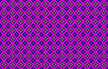 Abstract geometric and tribal patterns, usage design local fabric patterns, Design inspired by indigenous tribes. geometric Vector illustration