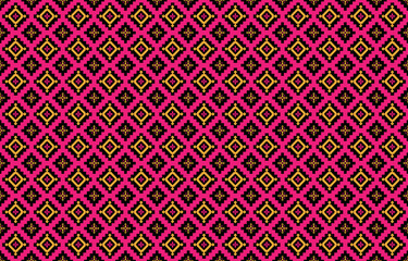 Abstract geometric and tribal patterns, usage design local fabric patterns, Design inspired by indigenous tribes. geometric Vector illustration