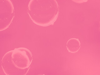 Beautiful abstract close up pink soap bubbles on white background, pink bubble texture, white glitter, love theme, love wallpaper, sweet celebrations, 