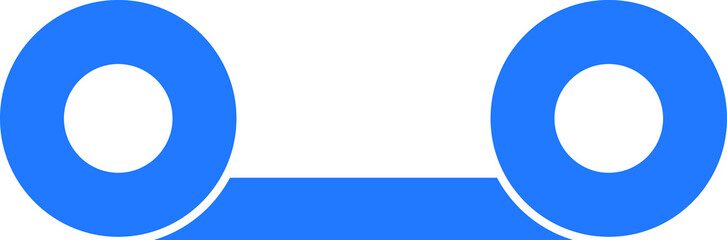 Voicemail icon, technology symbol vector