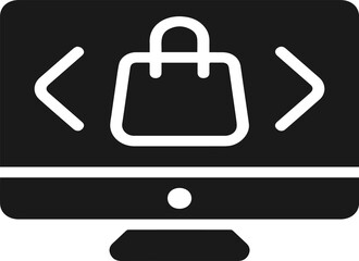 Product selection icon, marketing icon vector