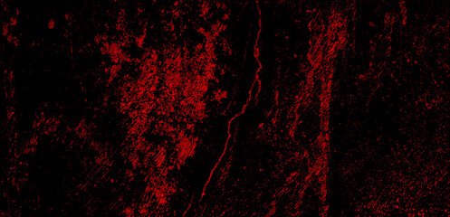 Black and red grunge texture. Scary red black scary background - obrazy, fototapety, plakaty