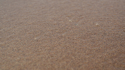 Fototapeta na wymiar closeup shot of waves rolling on a beach on Baltic Sea