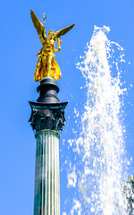 famous angel of peace in munich