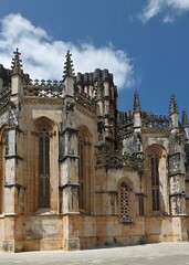 Famous  monastery in Batalha, centro - Portugal