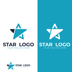 Star logo.Star logo for business and company.With modern vector illustration concept.