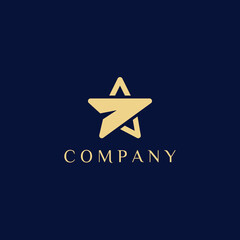 Star logo.Star logo for business and company.With modern vector illustration concept.