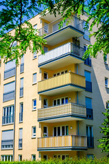 modern apartment house in austria