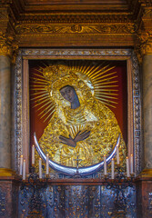Icon of the Mother of God of Ostrobram in Vilnus