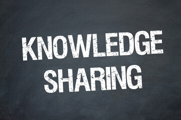 Knowledge Sharing - obrazy, fototapety, plakaty