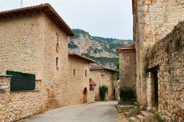 Little town of Pesquera de Ebro