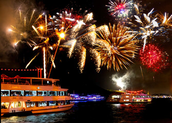 Rhein in Flammen