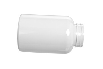 white plastic medicine capsule box