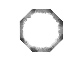 Abstract black frame background