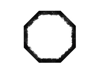 Abstract black frame background