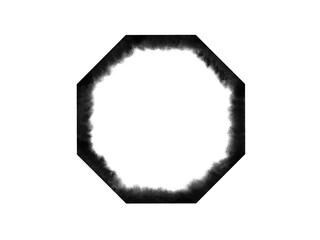 Abstract black frame background