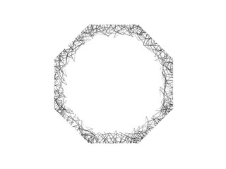 Black frame background