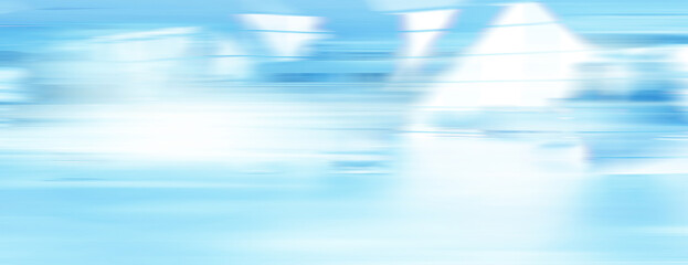 abstract blue background movement city inside