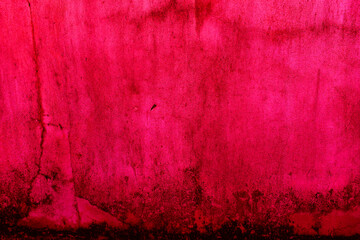 Scary concrete cement wall for background, horror and halloween concept, also for creepy background