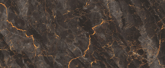 Patterned natural of dark brown marble texture for design.