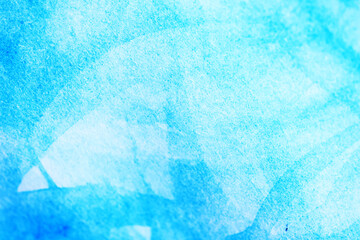 blue brush strokes watercolor abstract background