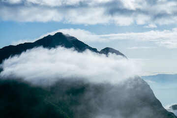 Fototapeta na wymiar 甲斐駒岳の山容