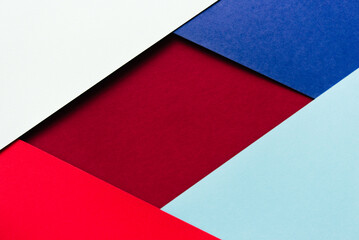 Abstract pastel colored paper texture minimalism background. Minimal geometric shapes and lines in pastel colours.