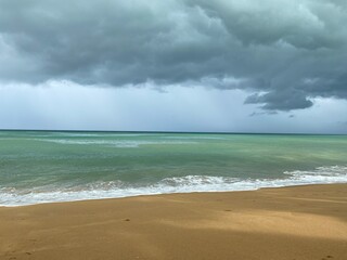 Fototapeta premium Thailand-Wolken-Regenzeit