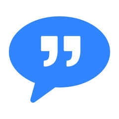 Obraz premium Bubble, chat, comment, message, quote, talk icon