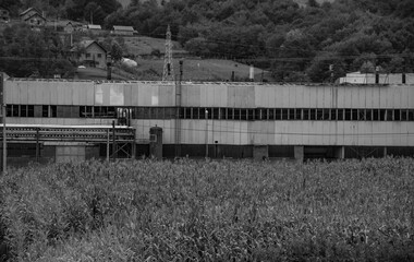 Srebrenica, Bosnia and Hercegovina, 28 August 2013. Memorial to the victims of the genocidal...