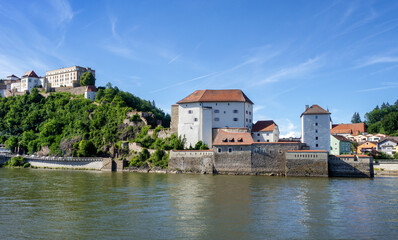 Fototapeta na wymiar Passau, Feste Niederhaus 